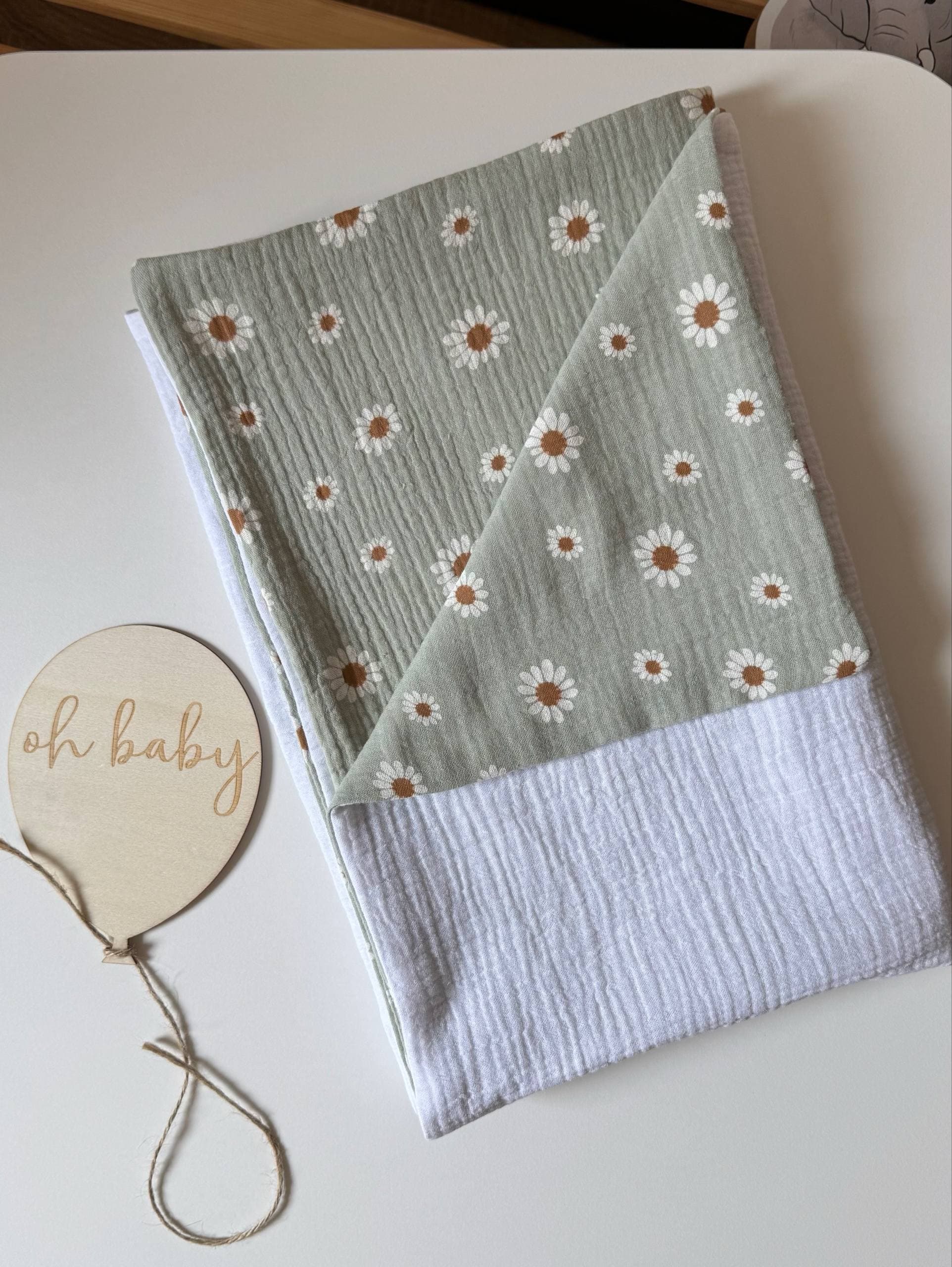 Мусліновий плед для малюків - Головне фото | Дитячий одяг Store Olivka