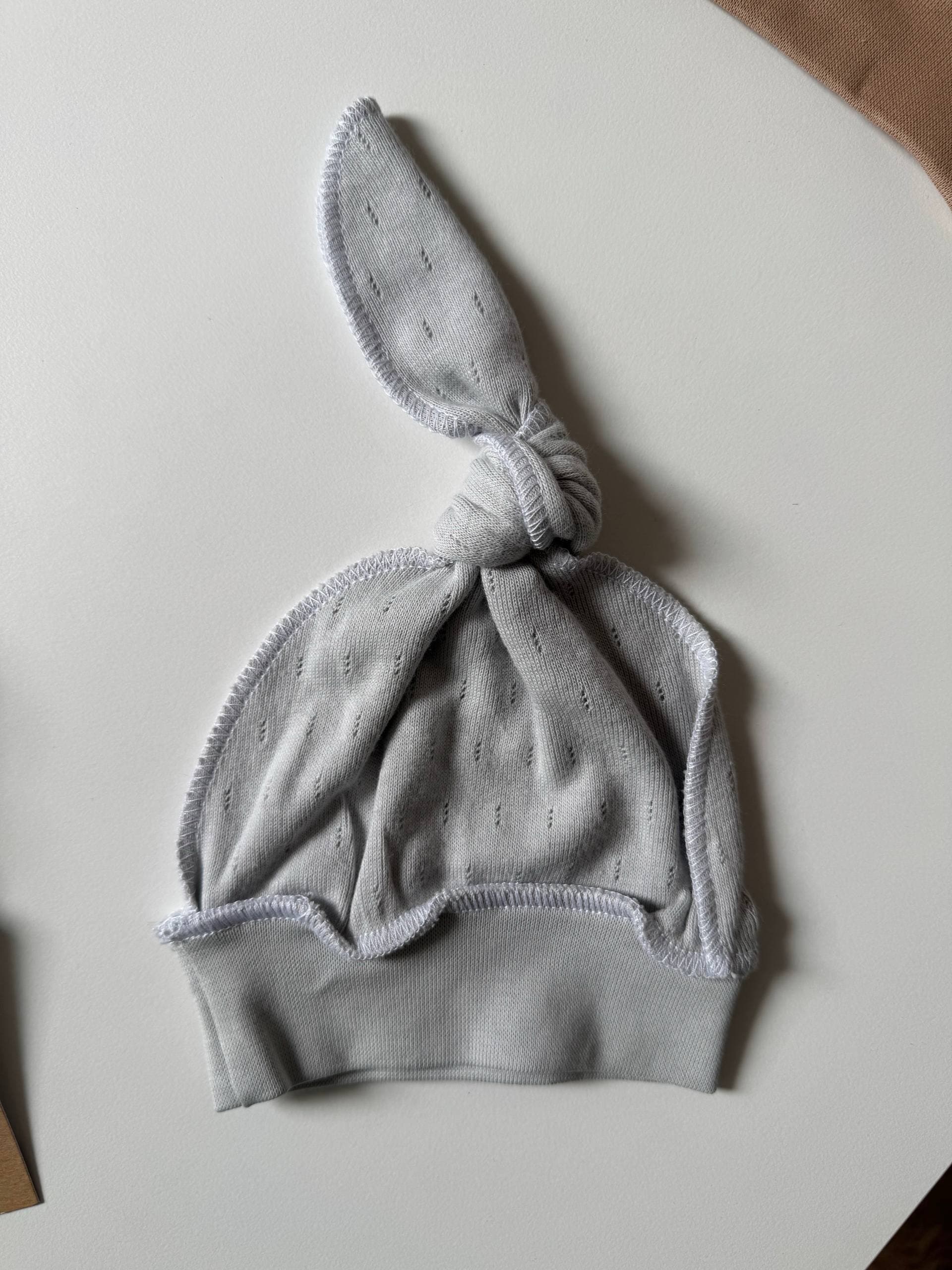 Шапочка для новонароджених бавовна - Головне фото | Дитячий одяг Store Olivka