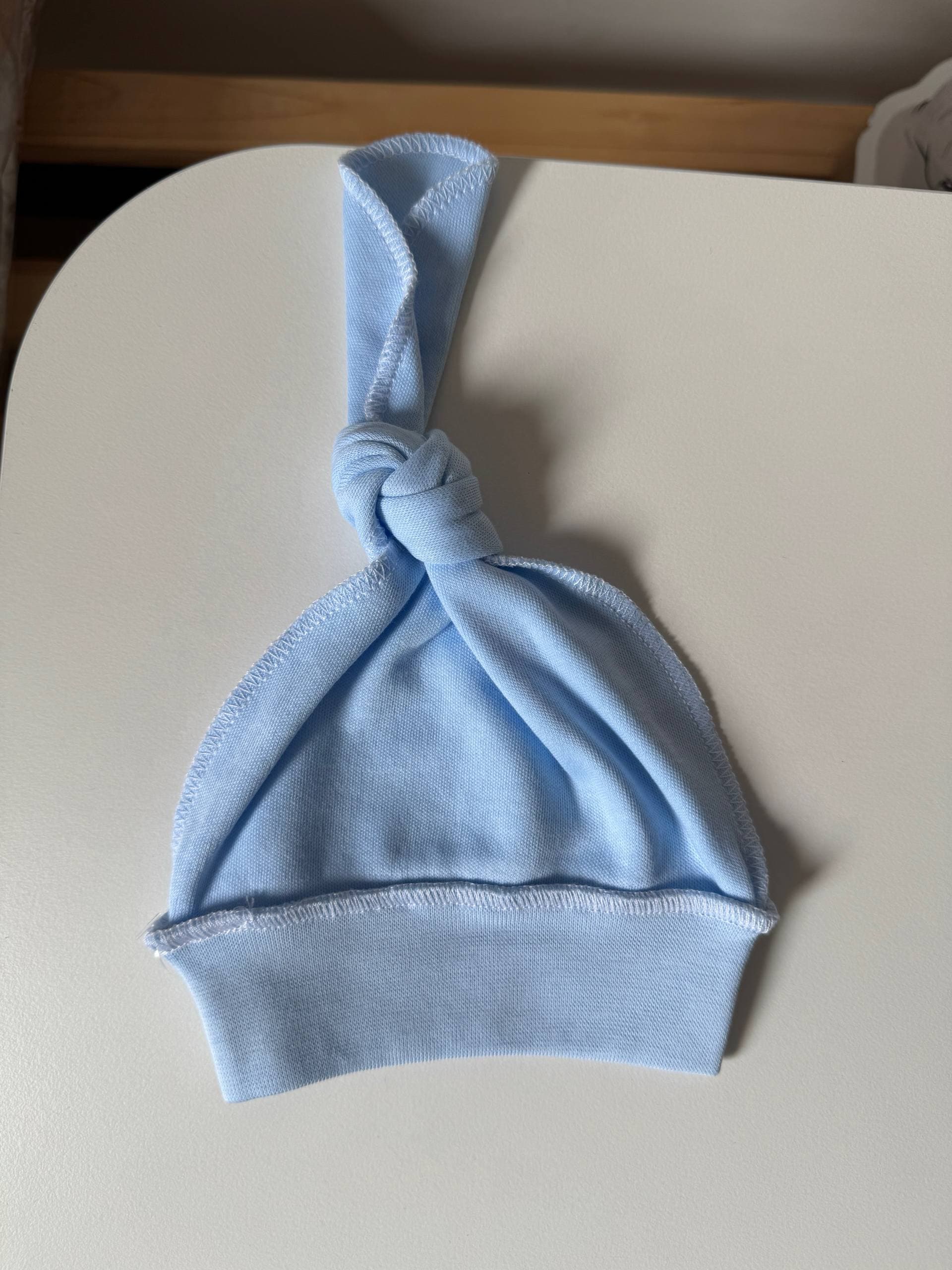 Шапочка для новонародженого інтерлок - Головне фото | Дитячий одяг Store Olivka