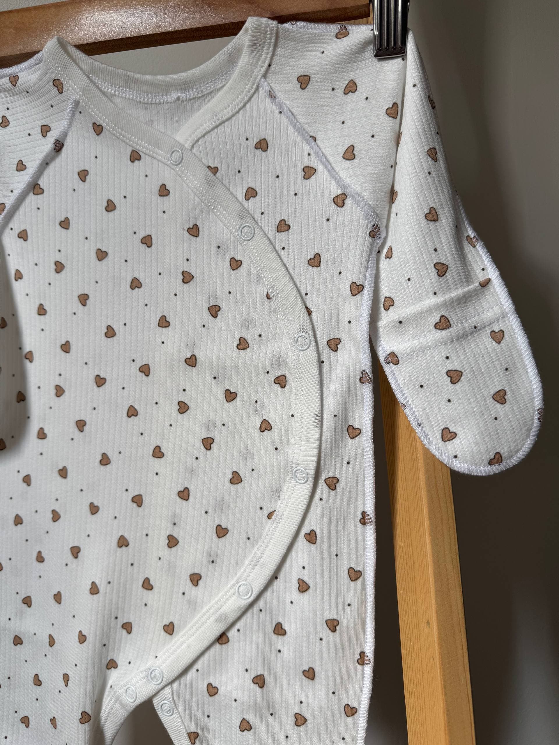 Чоловічок для новонароджених інтерлок 56 - Фото 2 | Дитячий одяг Store Olivka