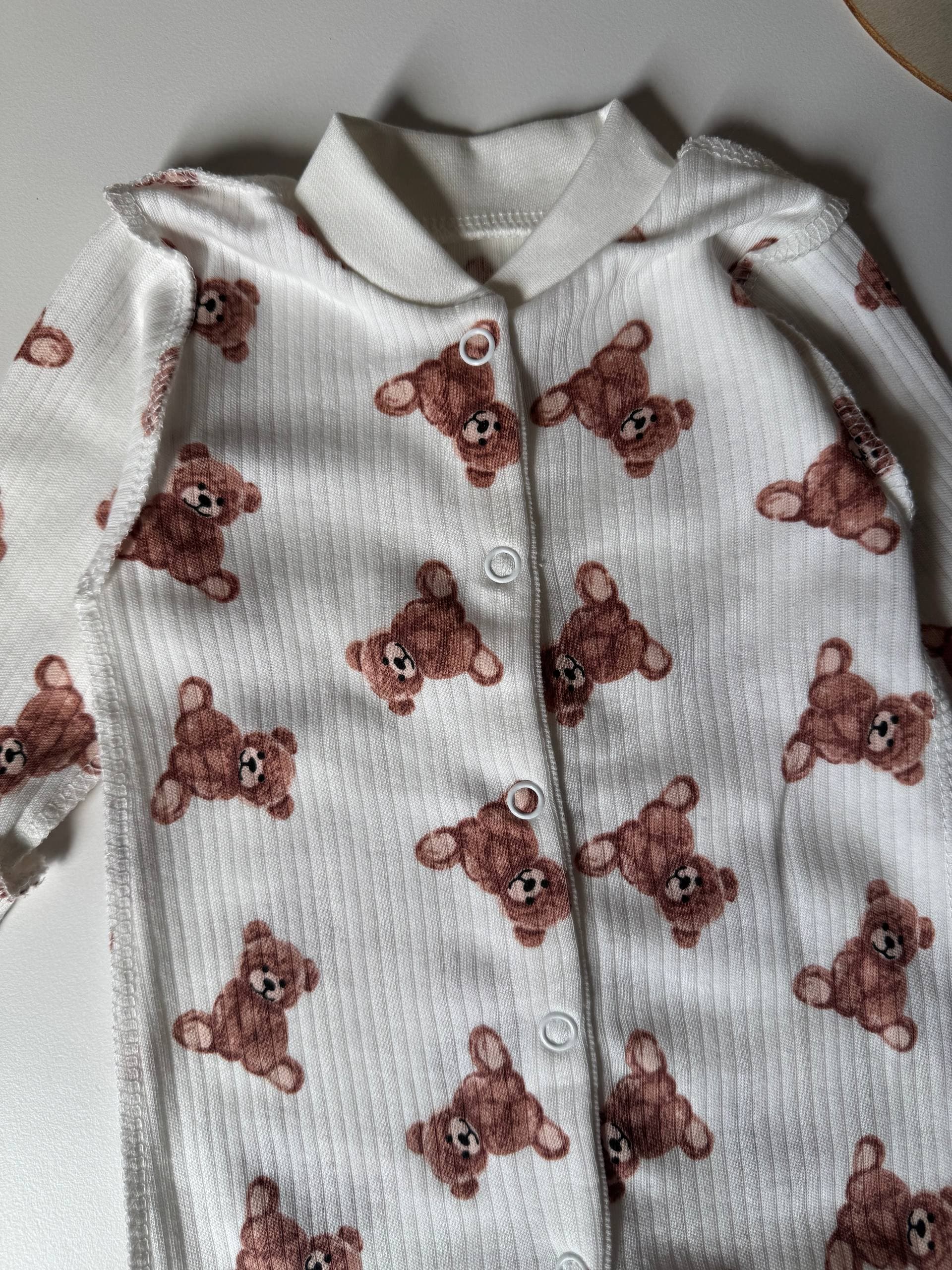 Чоловічок для новонароджених інтерлок 56-62 - Фото 3 | Дитячий одяг Store Olivka