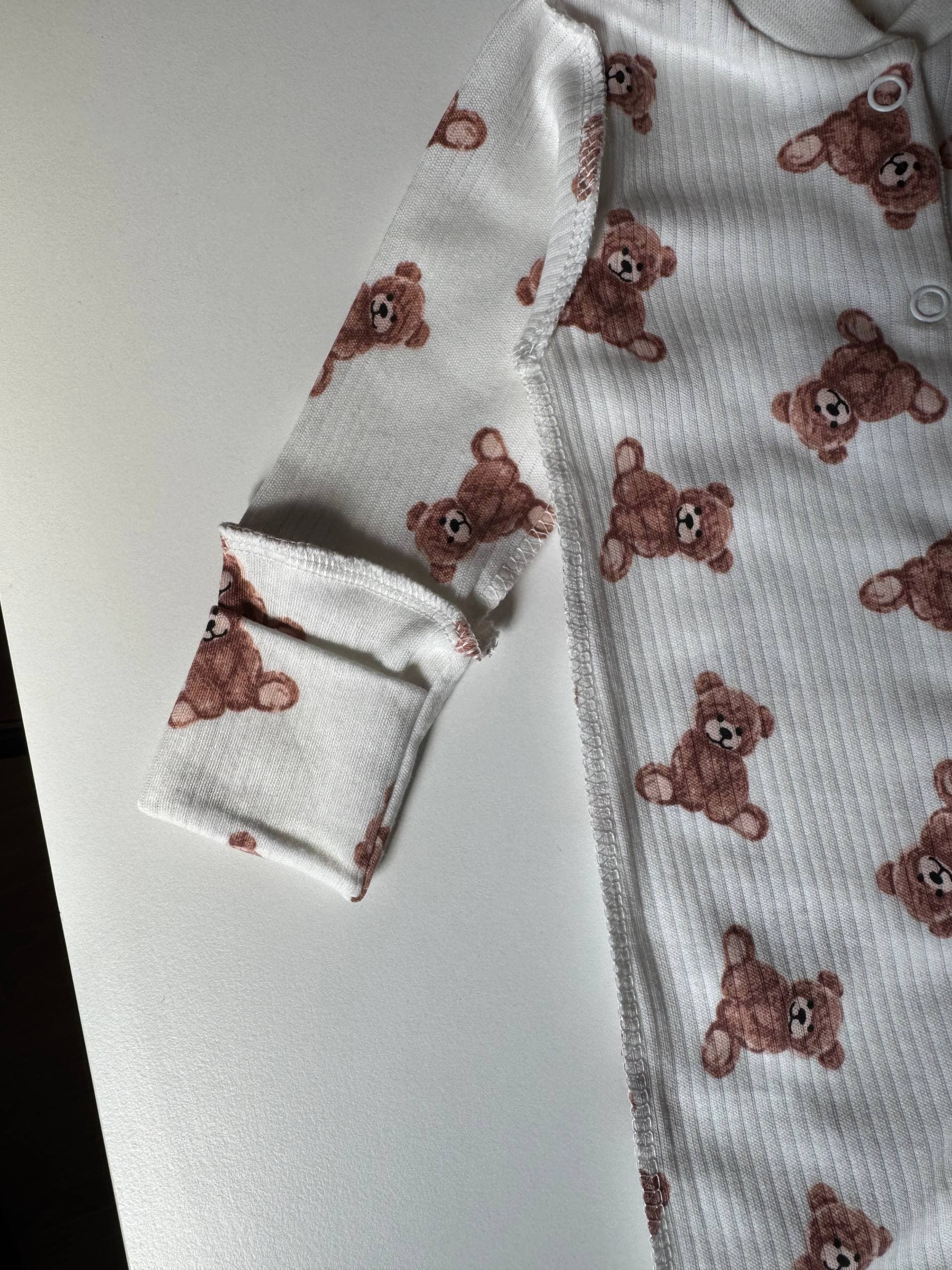 Чоловічок для новонароджених інтерлок 56-62 - Фото 2 | Дитячий одяг Store Olivka