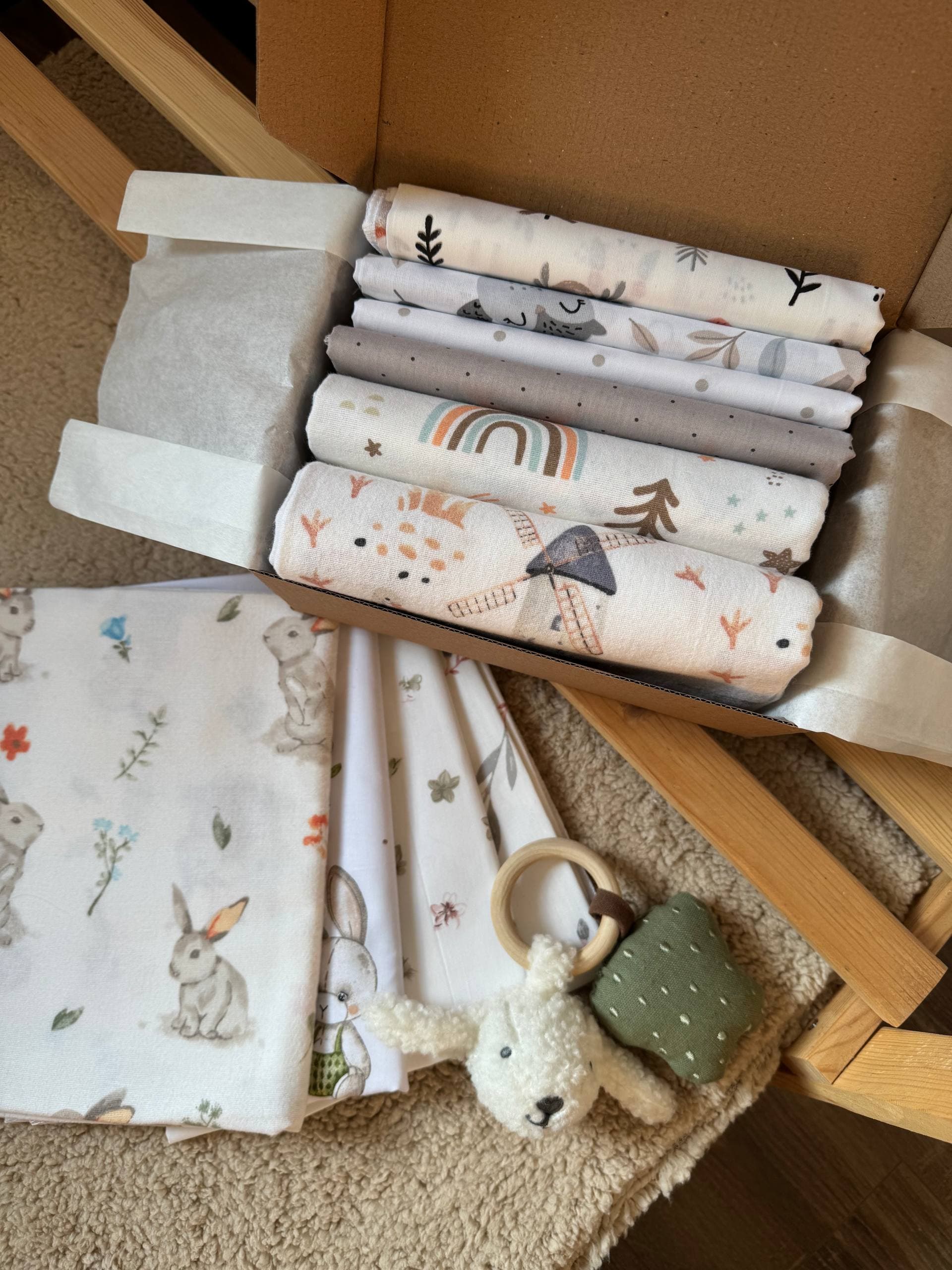 Бокс пелюшок 7 шт