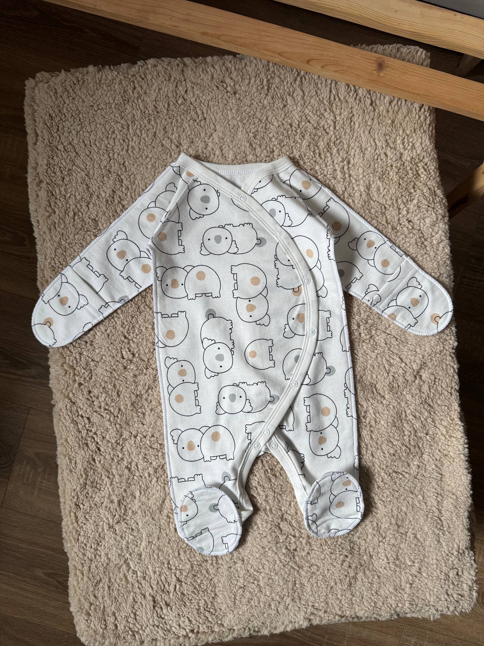 Чоловічок для новонароджених футер 56 - Головне фото | Дитячий одяг Store Olivka