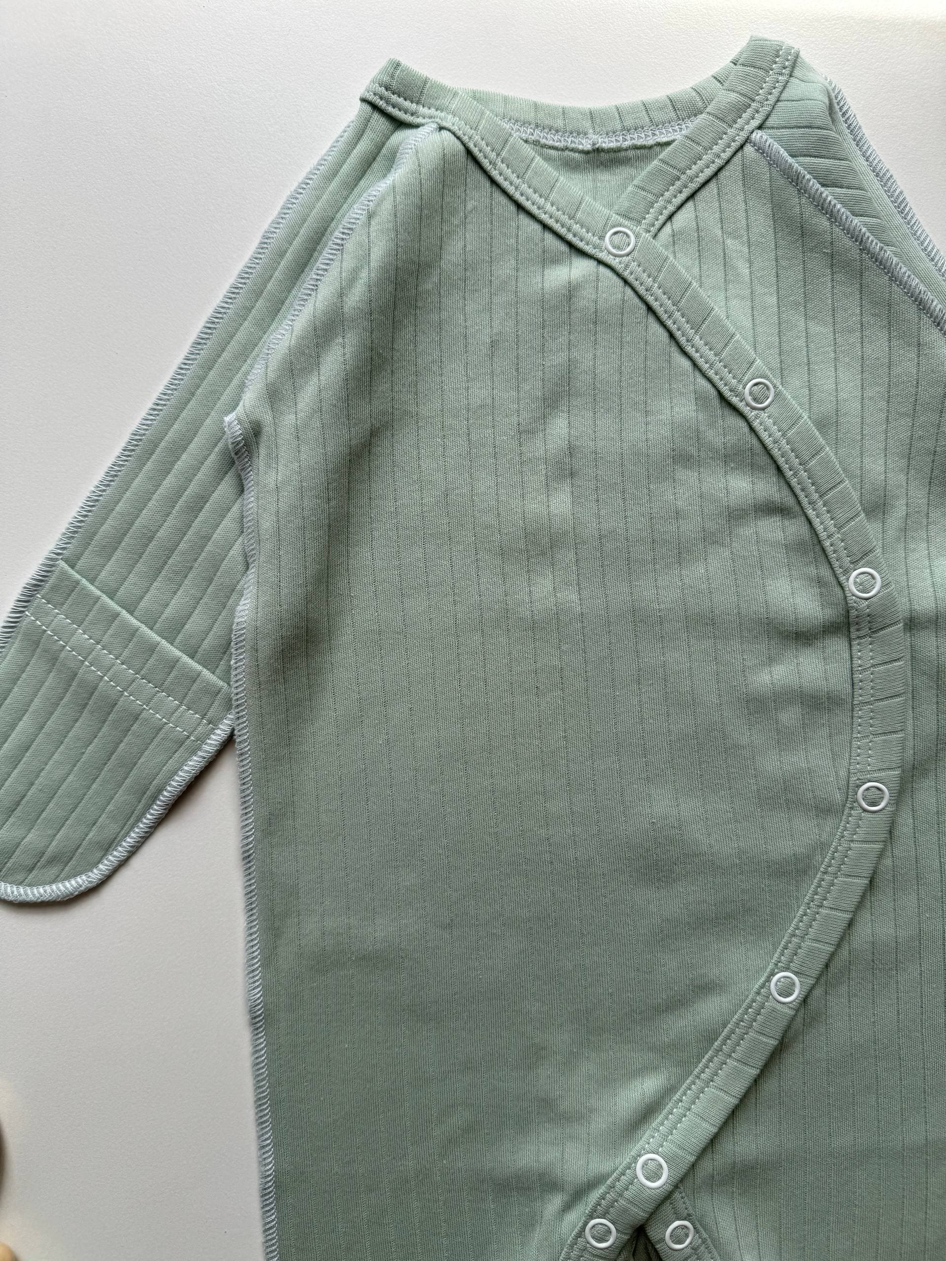 Чоловічок для немовлят інтерлок 56, 62 - Фото 3 | Дитячий одяг Store Olivka