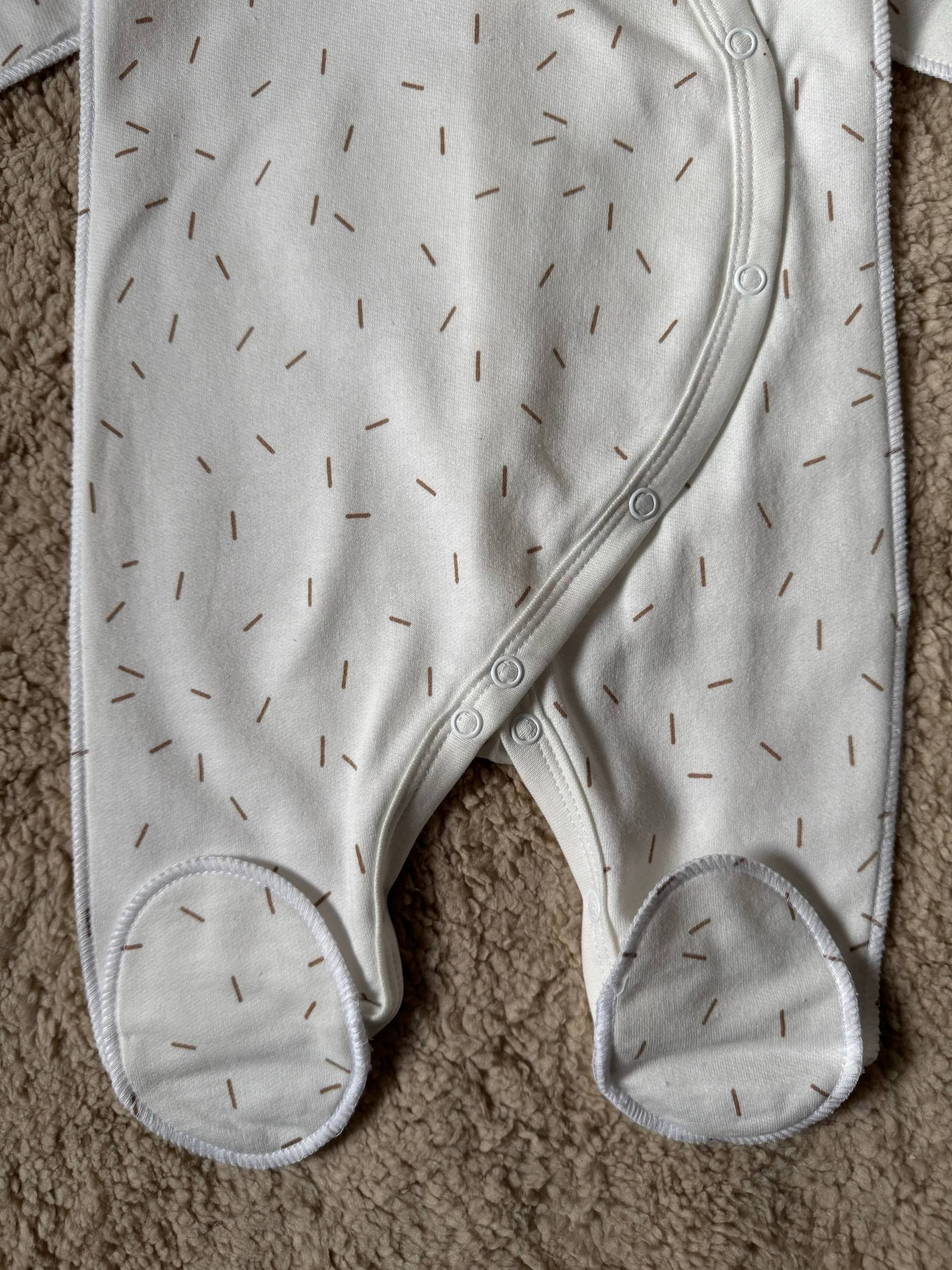 Чоловічок для новонароджених футер 56 - Фото 4 | Дитячий одяг Store Olivka