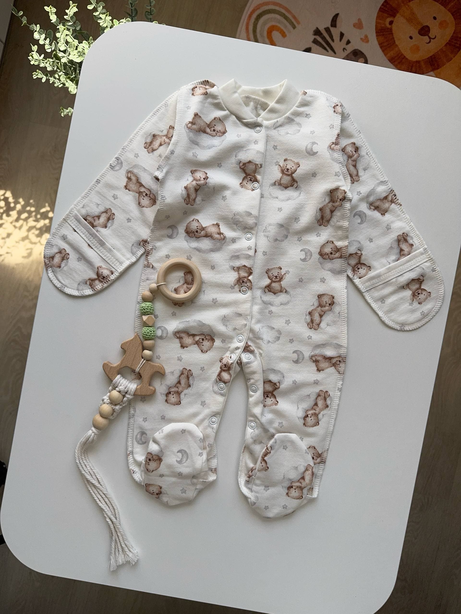 Чоловічок для немовлят футер 62-68 - Головне фото | Дитячий одяг Store Olivka