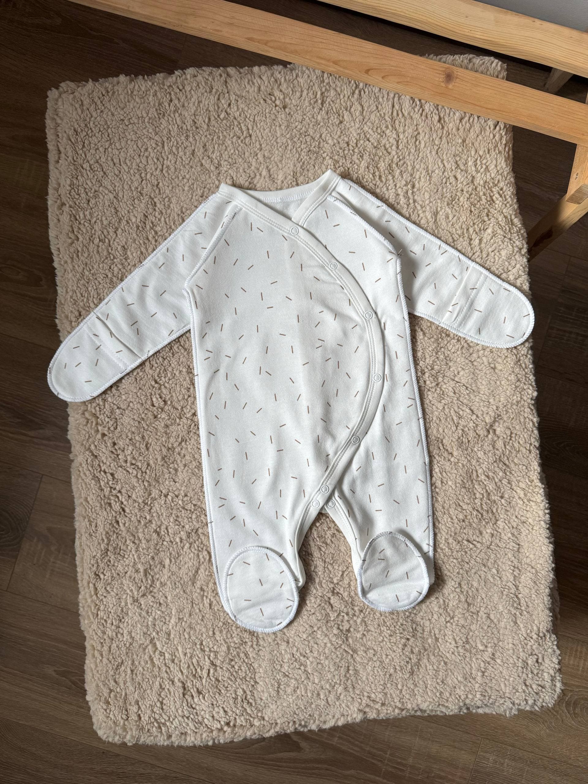 Чоловічок для новонароджених футер 56 - Головне фото | Дитячий одяг Store Olivka