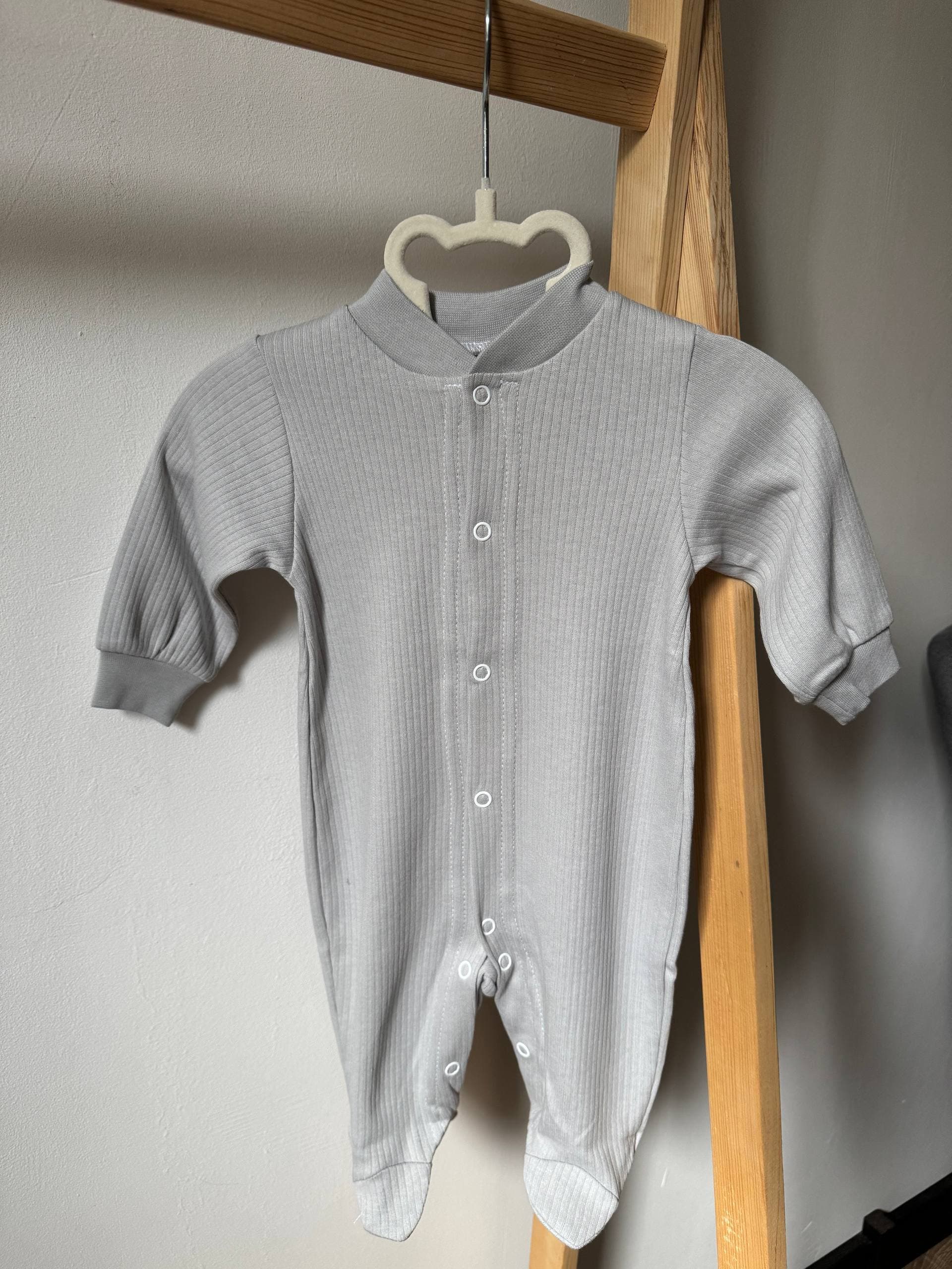 Чоловічок для новонароджених інтерлок 56 - Головне фото | Дитячий одяг Store Olivka