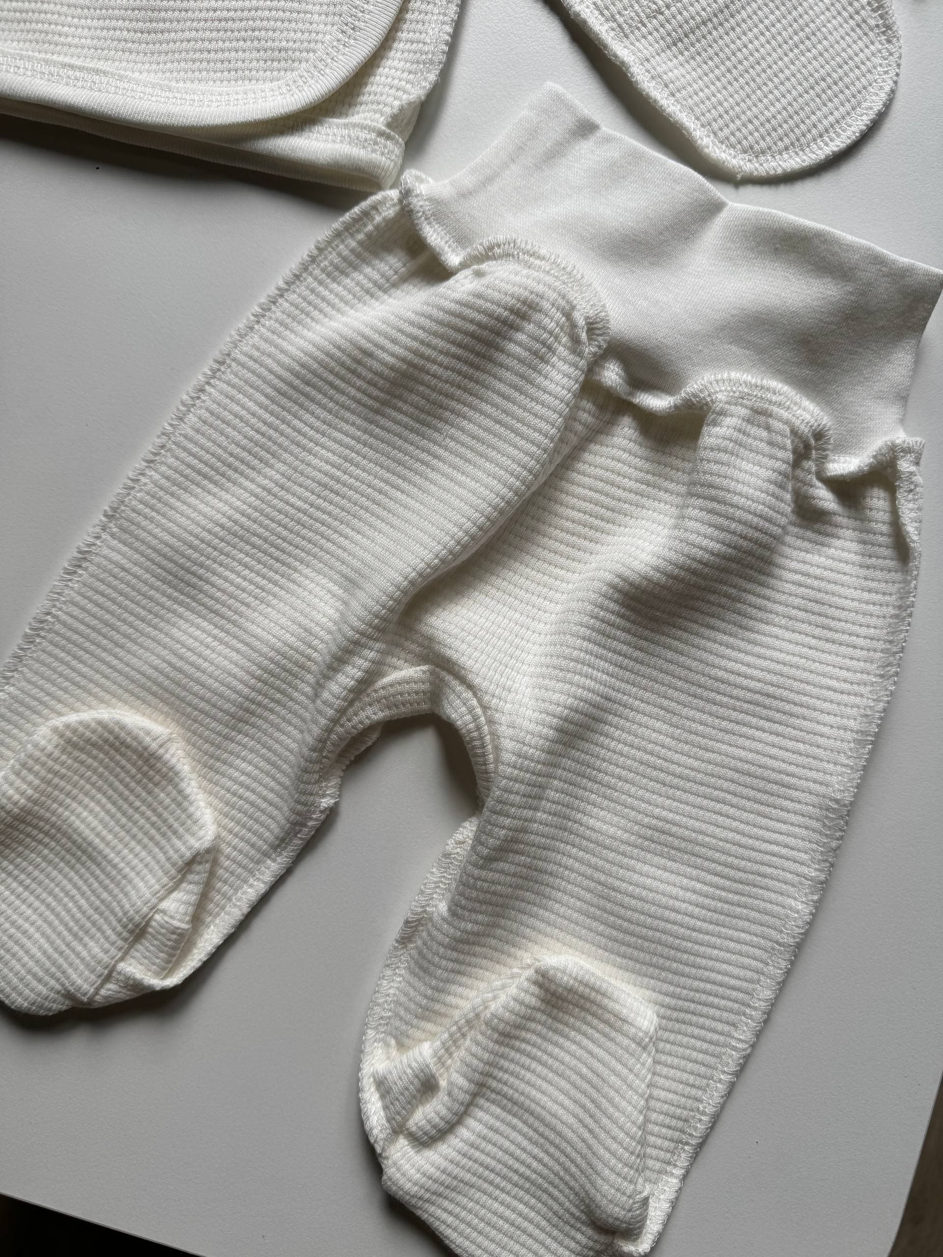 Комплект для новонароджених бавовна 56-62 - Фото 4 | Дитячий одяг Store Olivka