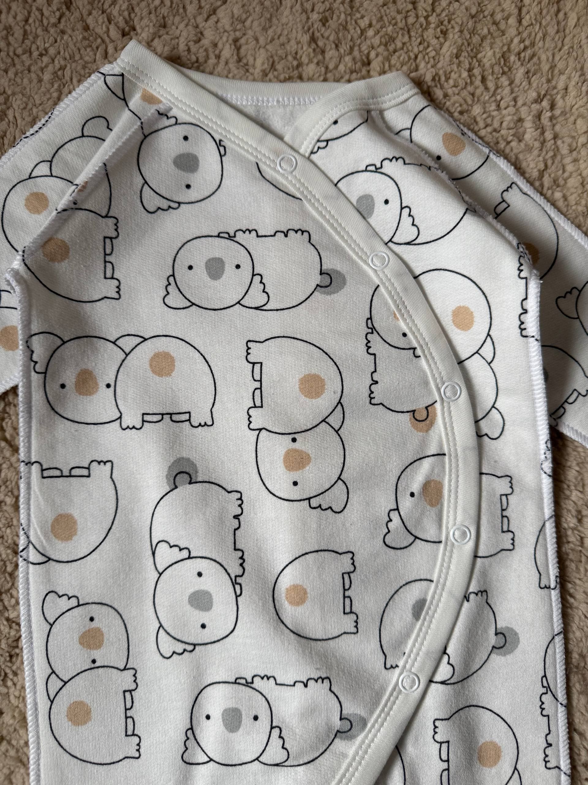 Чоловічок для новонароджених футер 56 - Фото 4 | Дитячий одяг Store Olivka