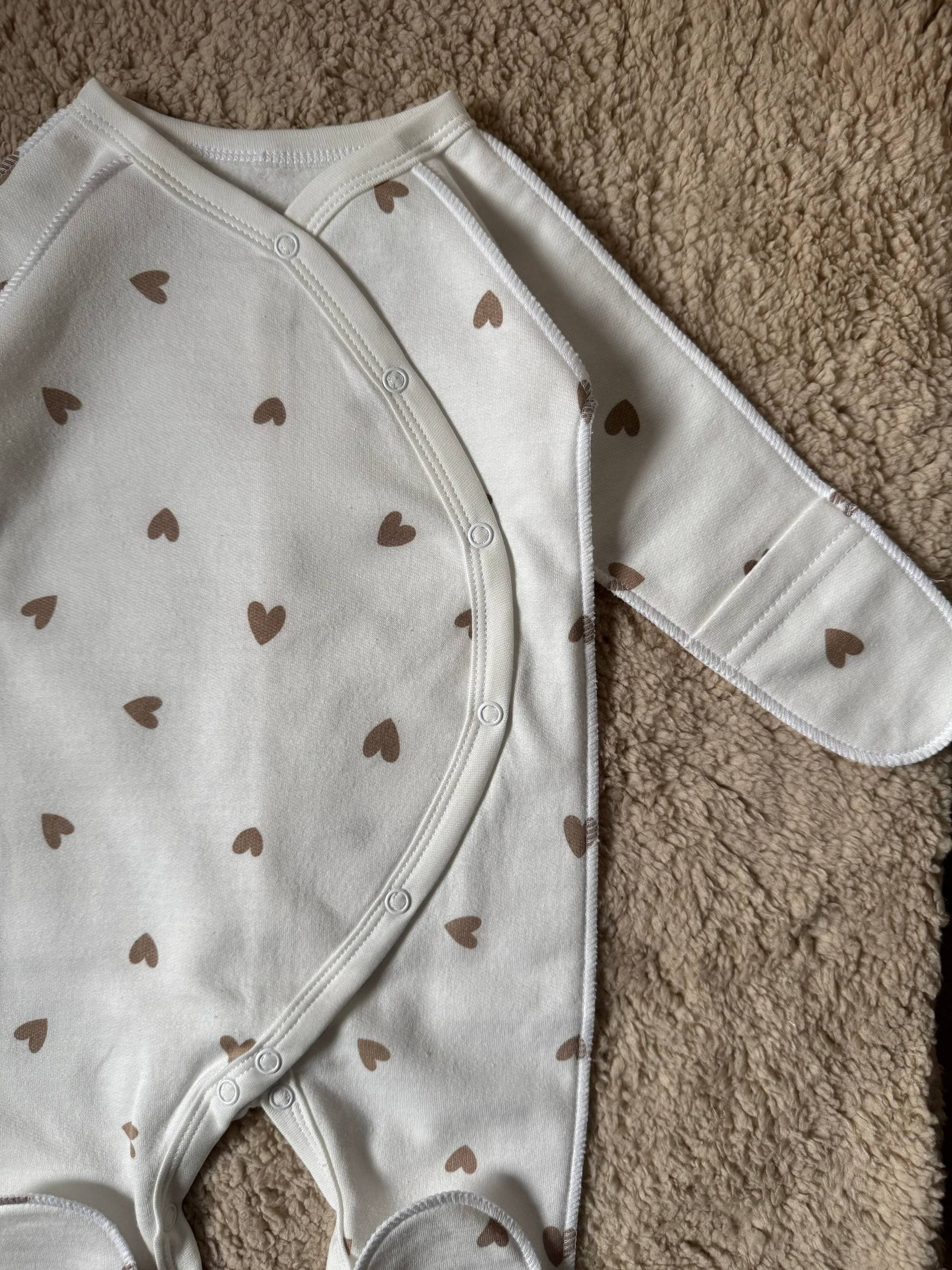 Чоловічок для новонароджених футер 56 - Фото 3 | Дитячий одяг Store Olivka