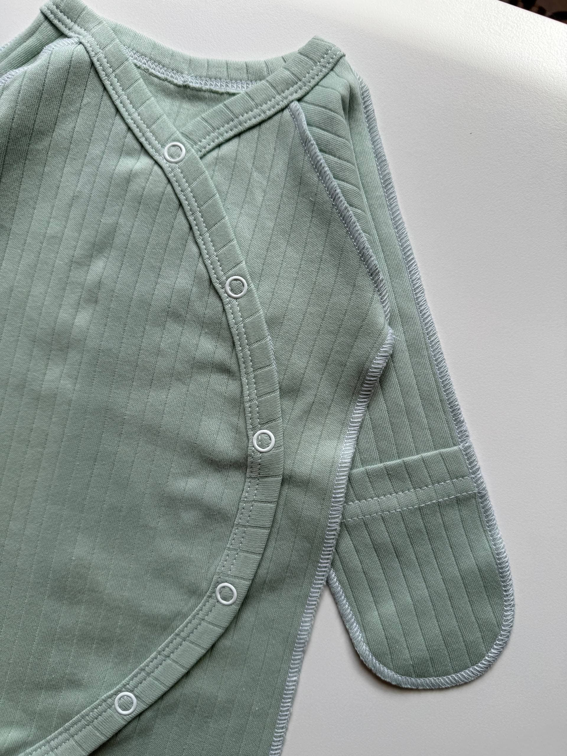 Чоловічок для немовлят інтерлок 56, 62 - Фото 2 | Дитячий одяг Store Olivka