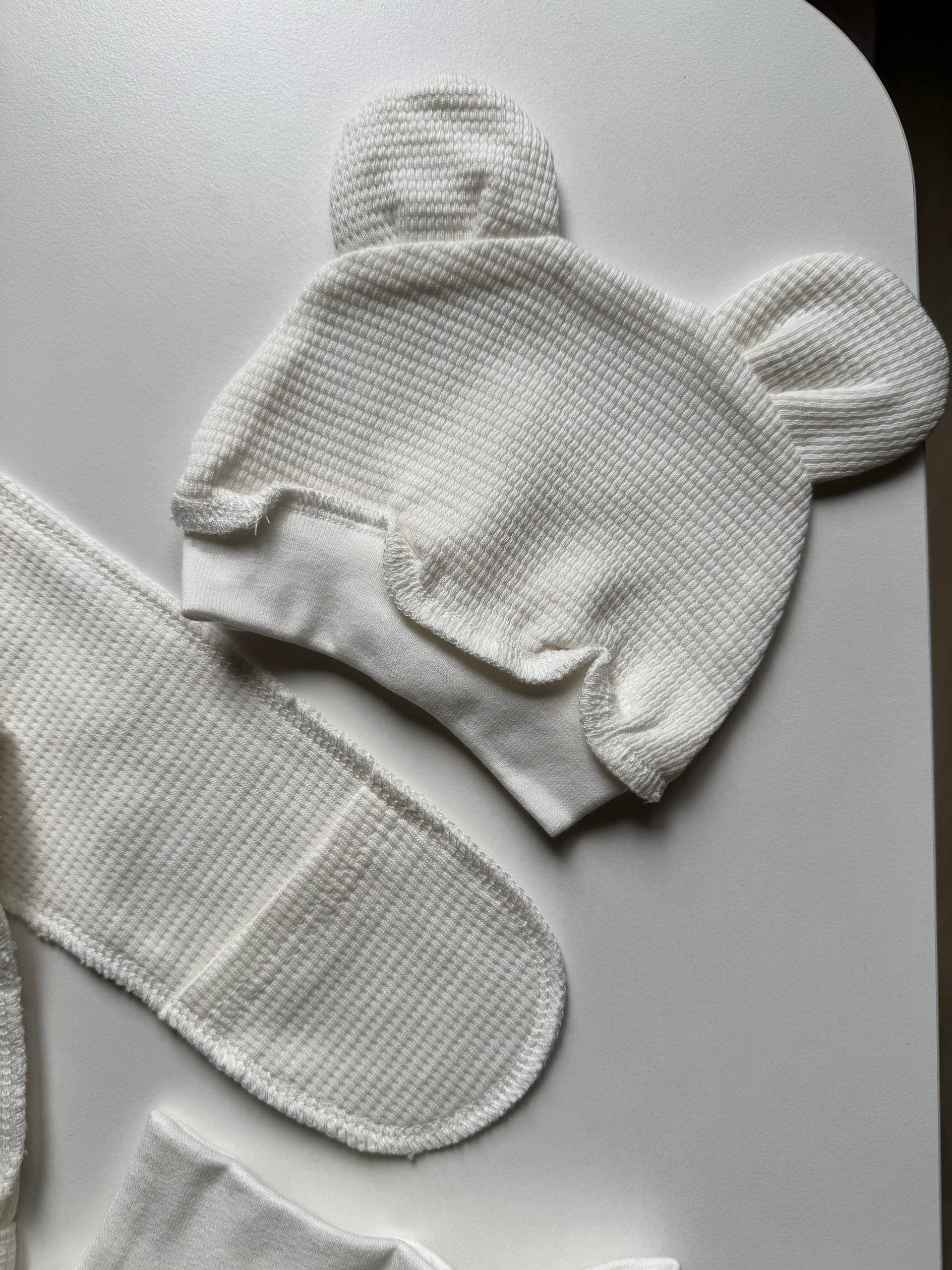 Комплект для новонароджених бавовна 56-62 - Фото 3 | Дитячий одяг Store Olivka