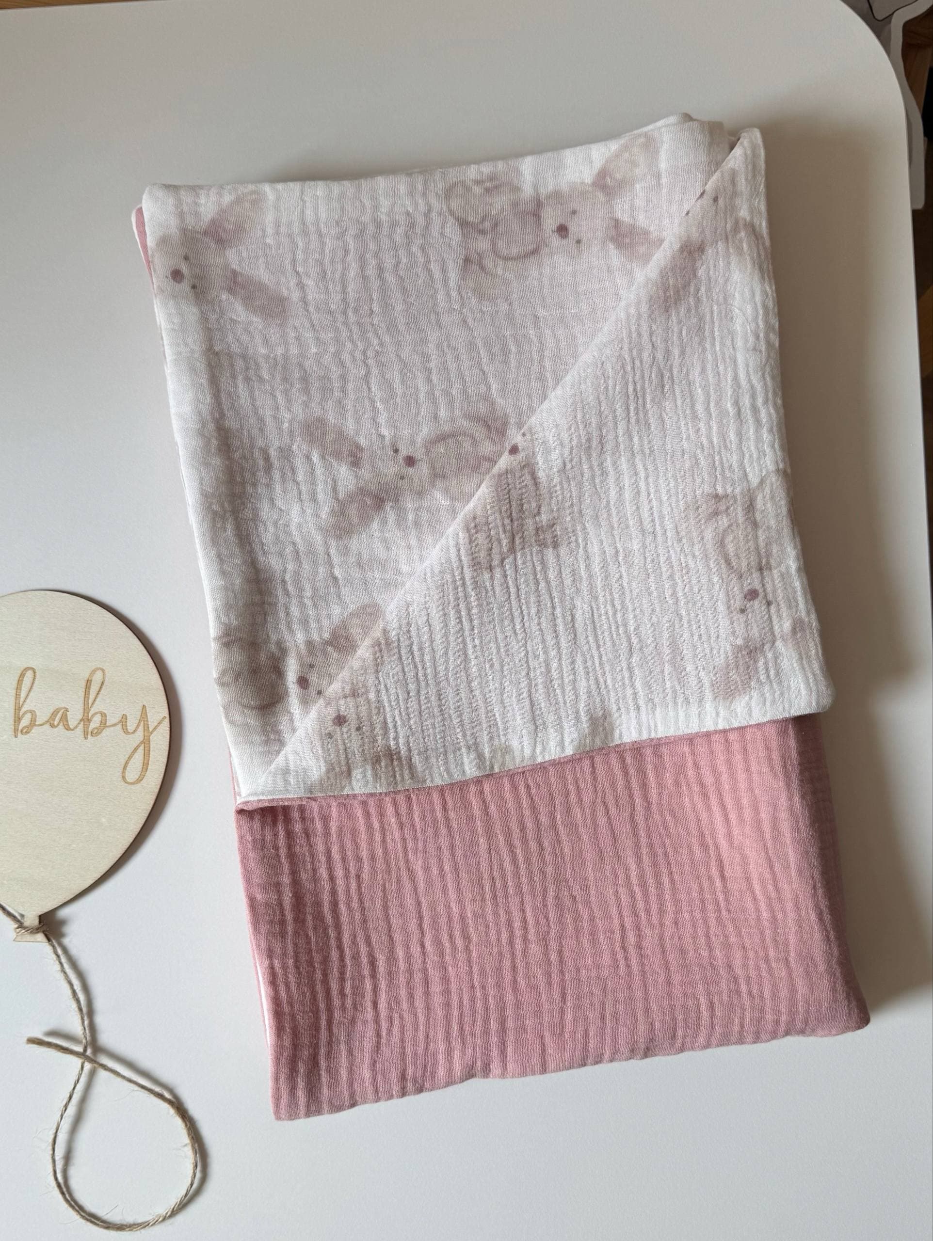 Мусліновий плед для малюків