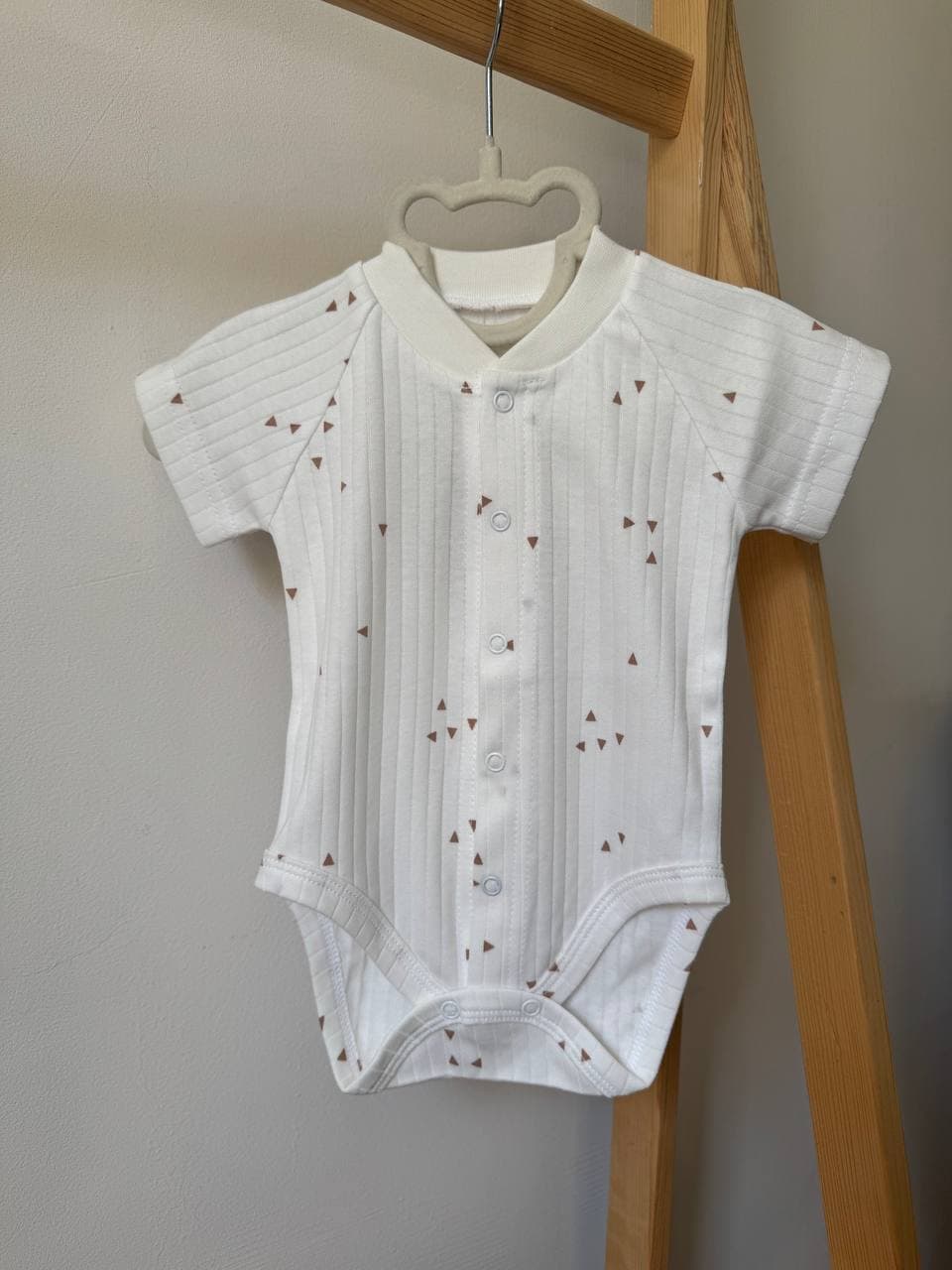 Боді для малюків інтерлок 62, 68 короткий рукав