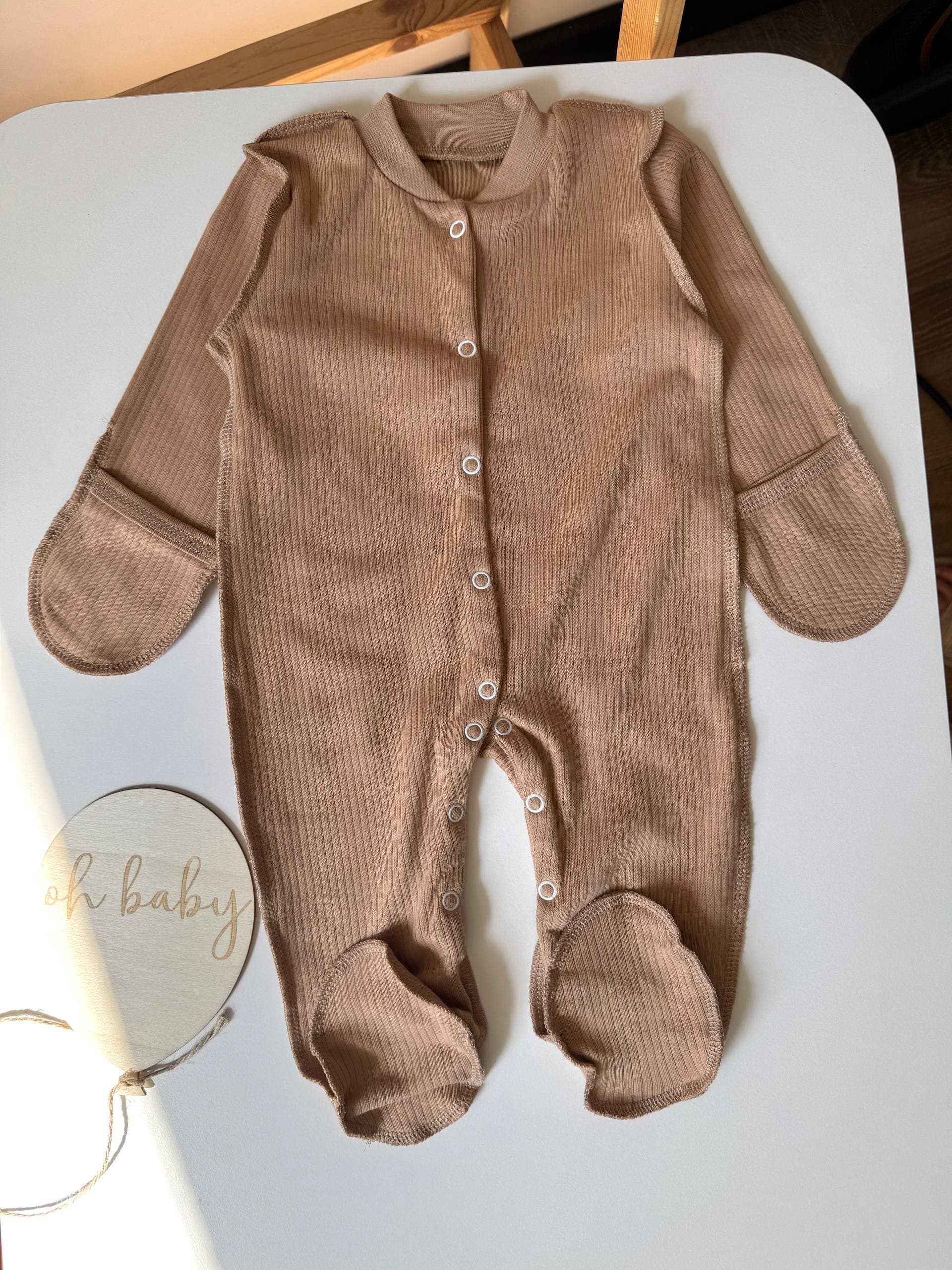 Чоловічок для немовлят інтерлок 62-68 - Головне фото | Дитячий одяг Store Olivka