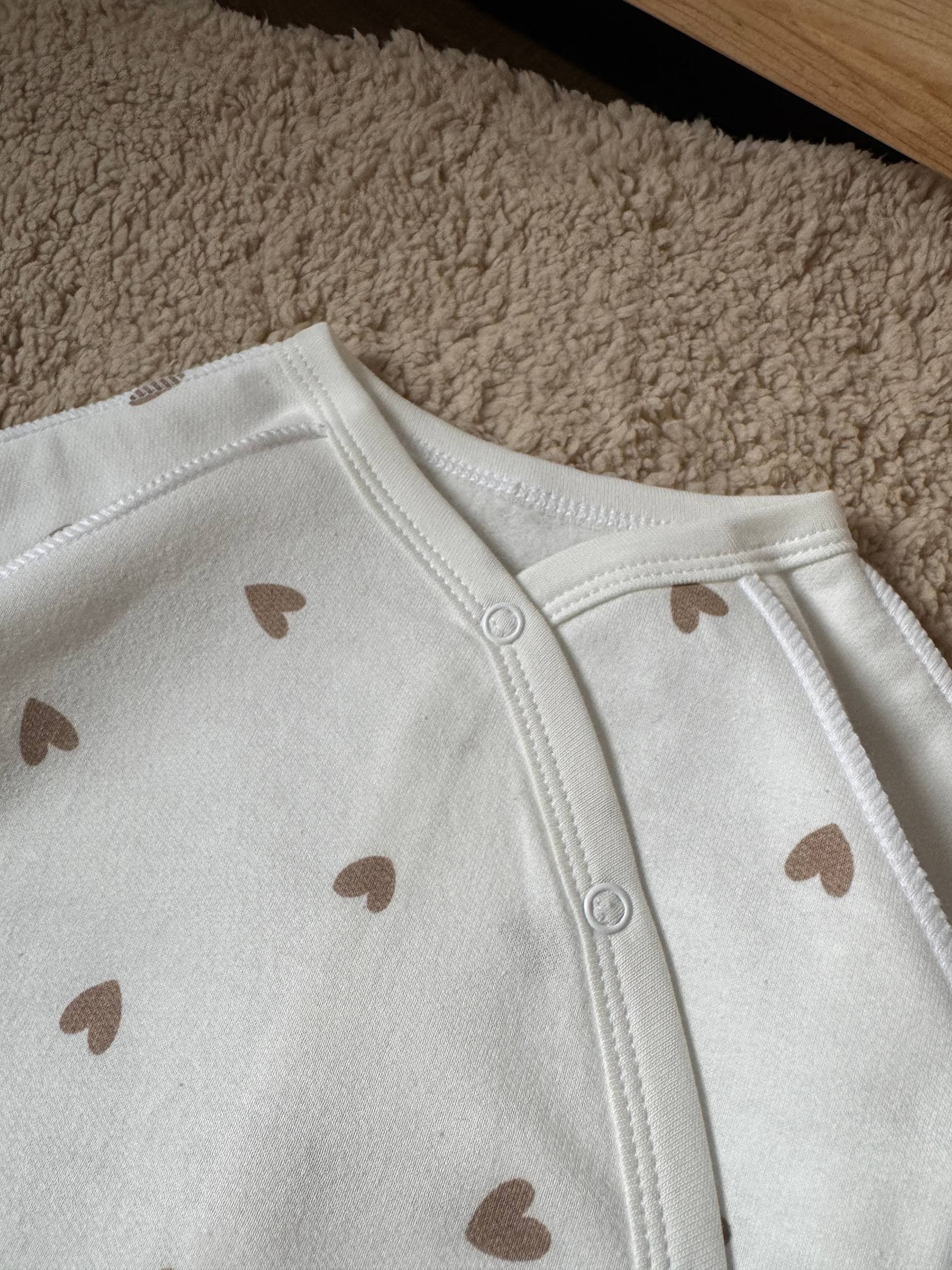 Чоловічок для новонароджених футер 56 - Фото 4 | Дитячий одяг Store Olivka