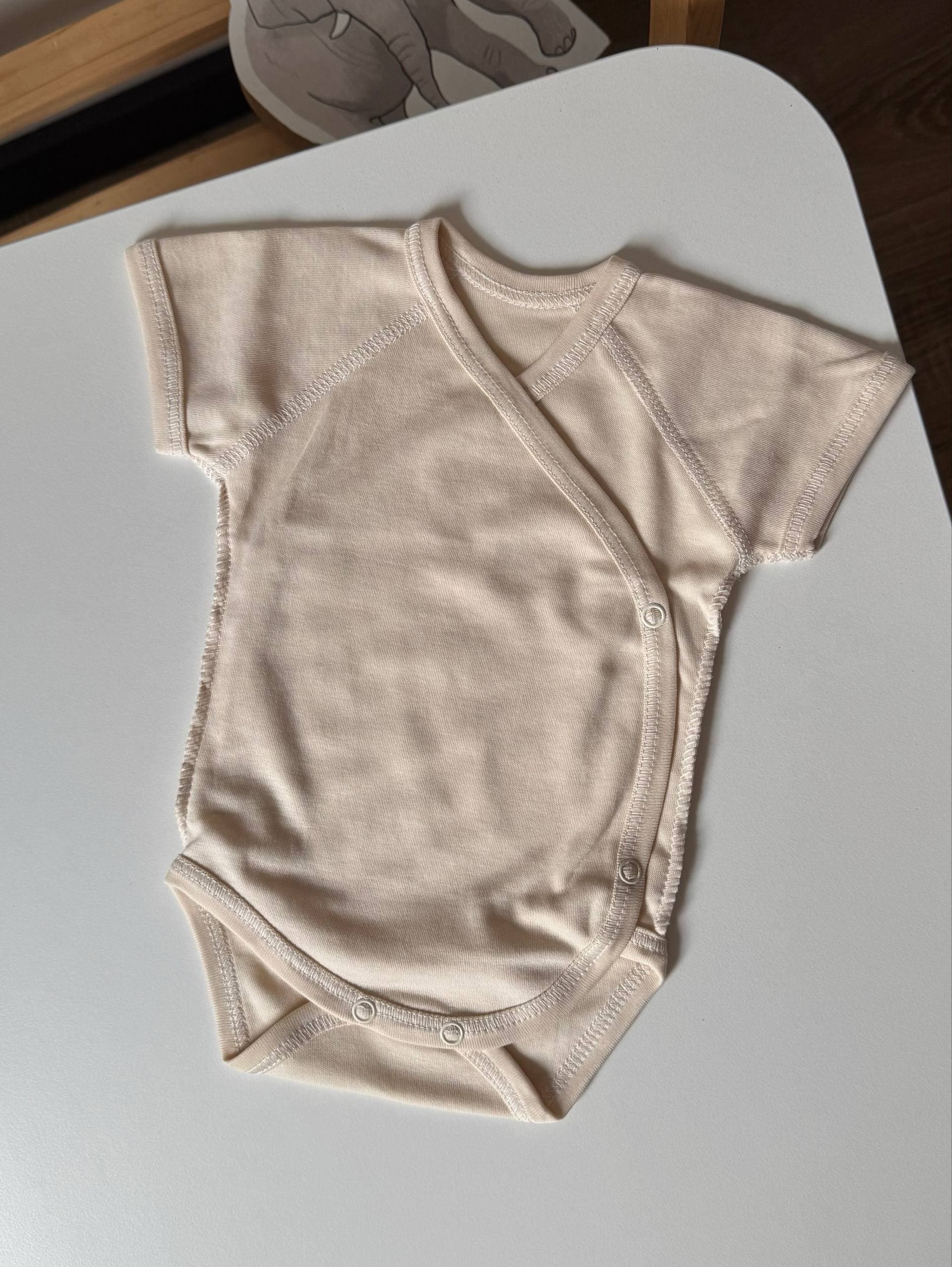 Боді для новонароджених інтерлок 56 короткий рукав - Головне фото | Дитячий одяг Store Olivka