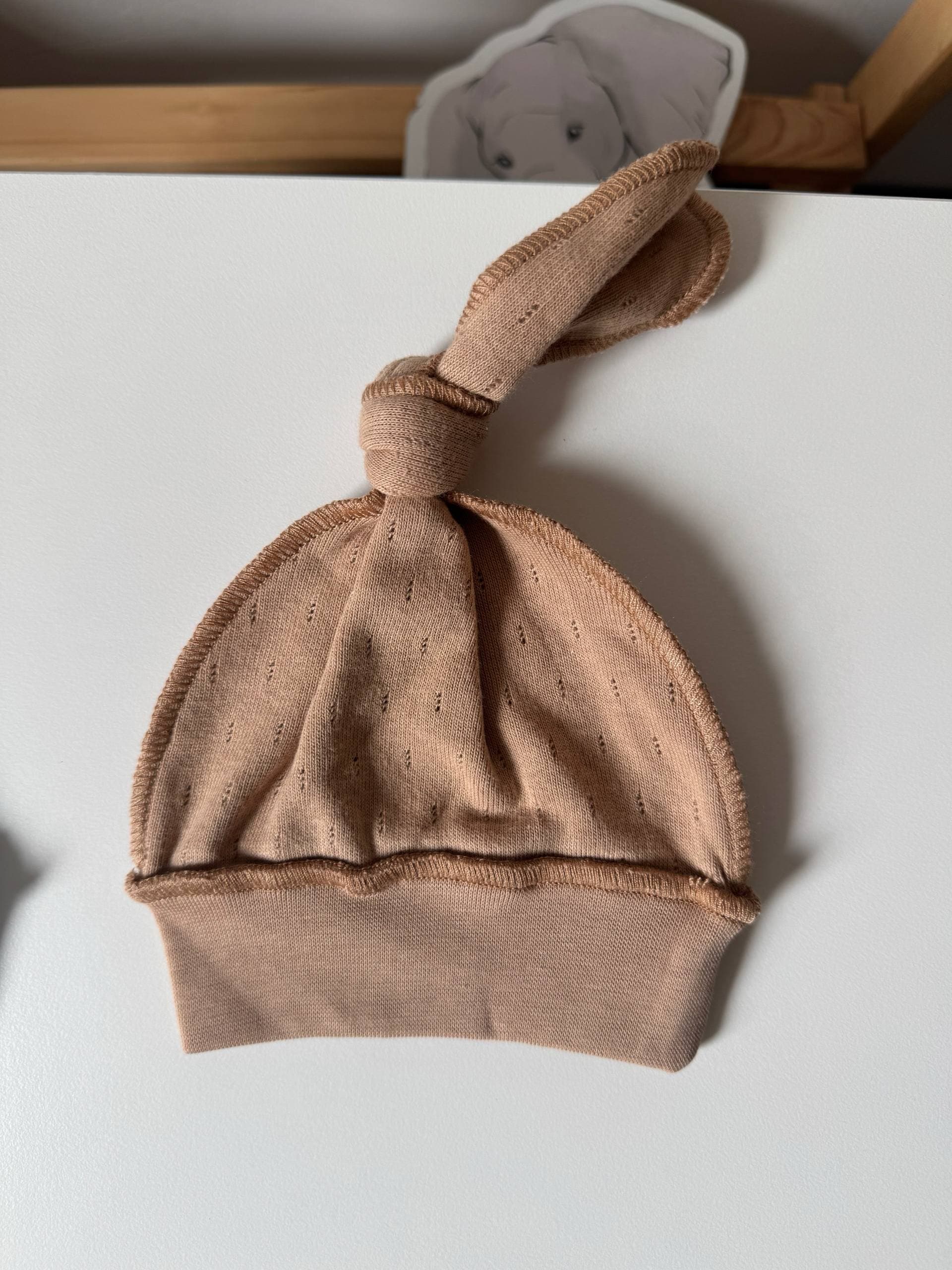 Шапочка для новонароджених бавовна - Головне фото | Дитячий одяг Store Olivka