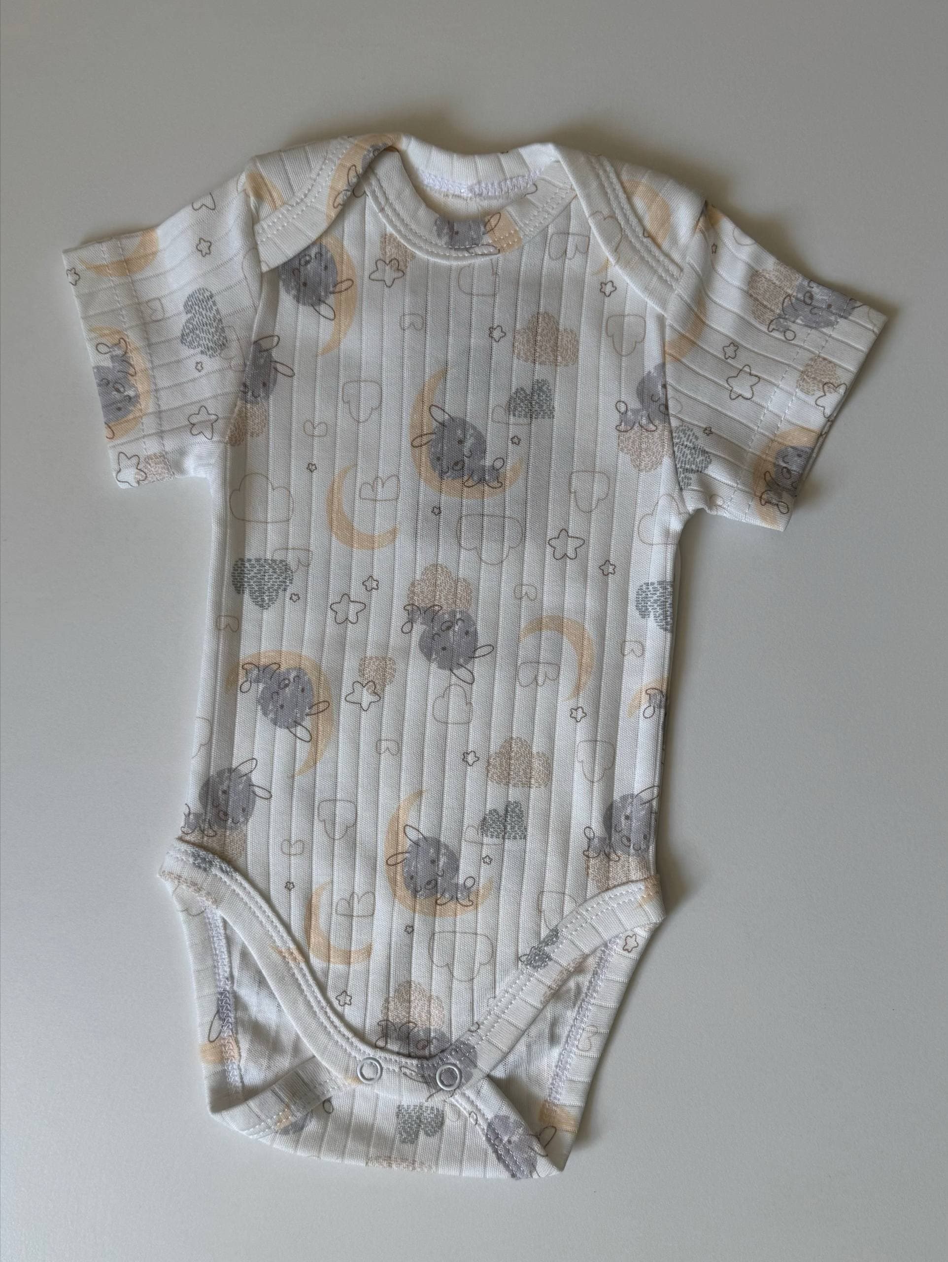 Боді для новонароджених інтерлок 56 короткий рукав - Головне фото | Дитячий одяг Store Olivka