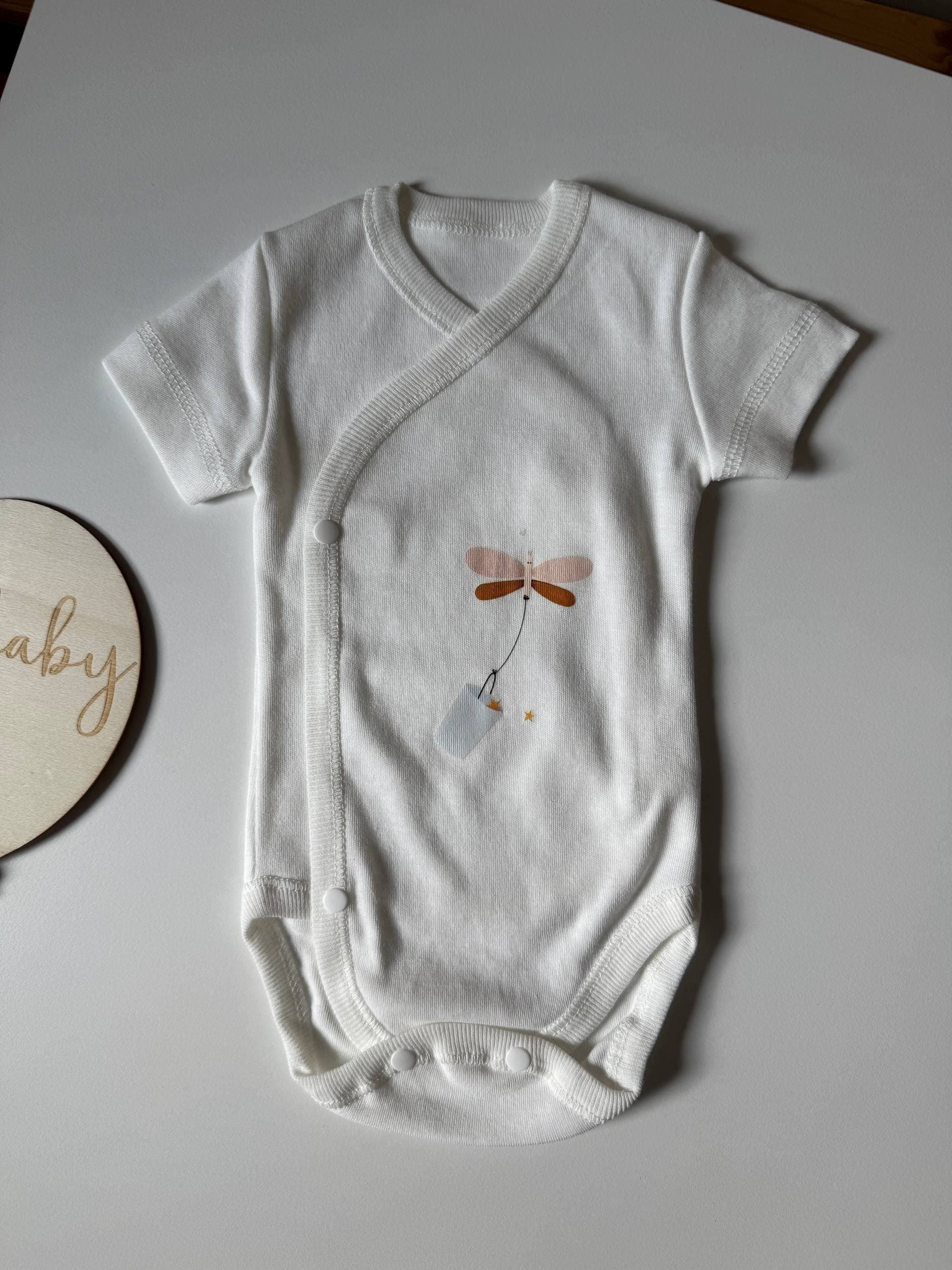 Боді для новонароджених інтерлок 56 короткий рукав